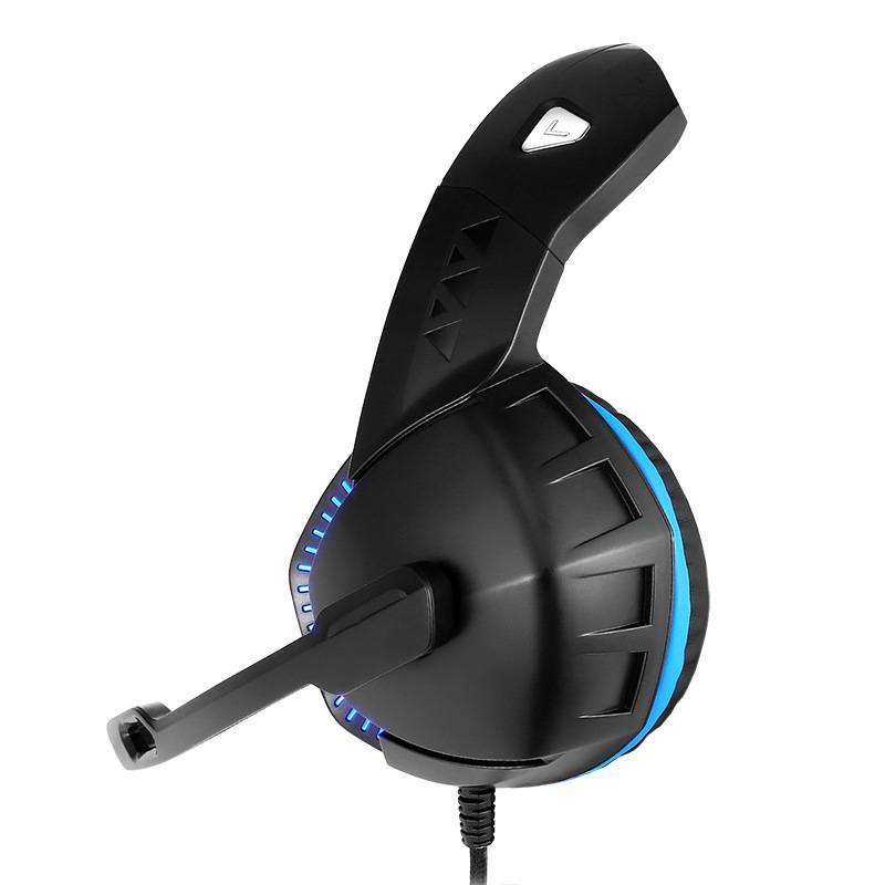 Built-in sound card dazzling optical headset