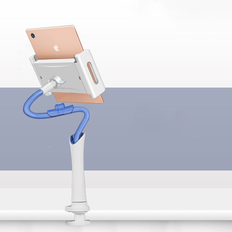 Phone Holder Bed Gooseneck Mount Cell Phone Clamp Clip for Desk Flexible Lazy Long Arm Headboard Bedside Overhead Mount Stand