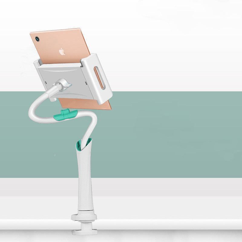 Phone Holder Bed Gooseneck Mount Cell Phone Clamp Clip for Desk Flexible Lazy Long Arm Headboard Bedside Overhead Mount Stand