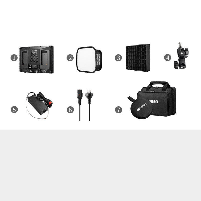 P60x Photography LED Film And Television Flat Panel Soft Fill Light