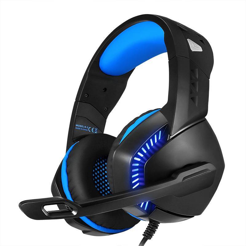 Built-in sound card dazzling optical headset