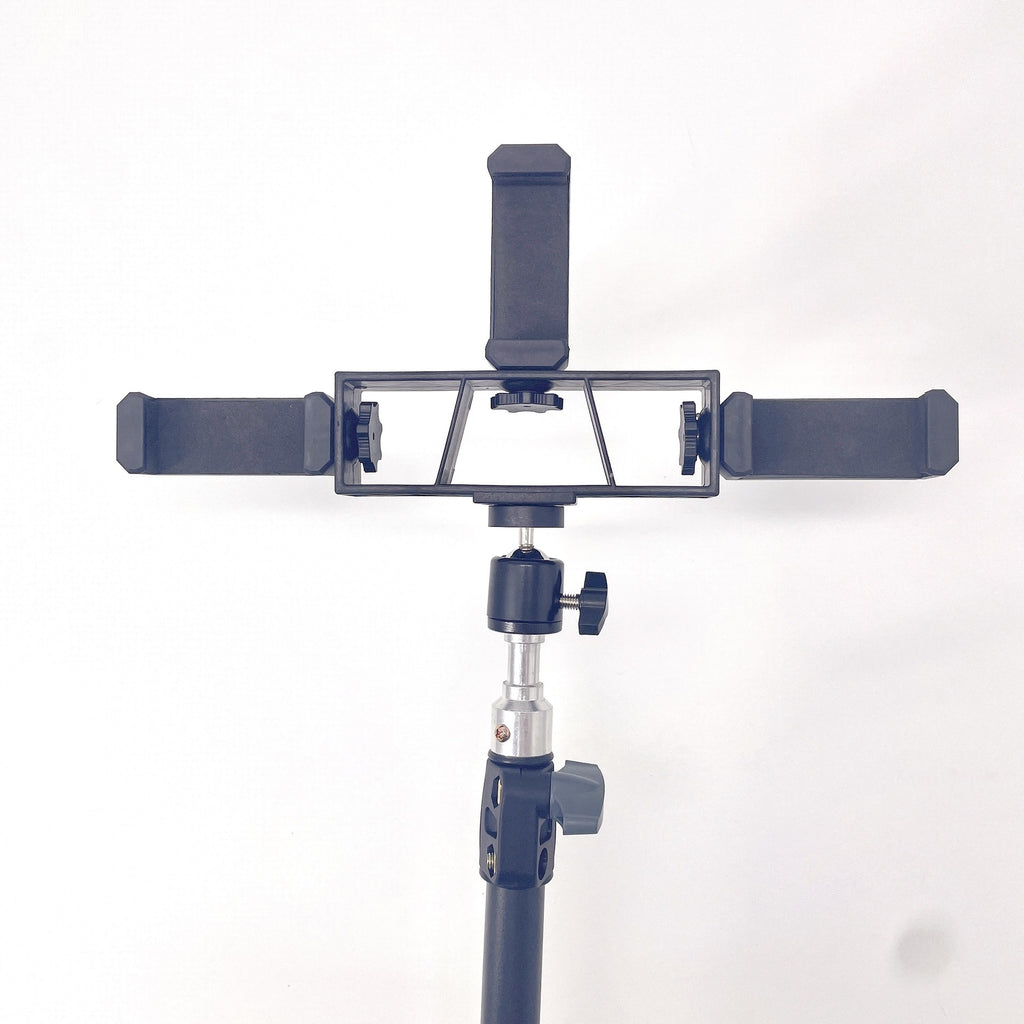 Mobile Phone Tripod 1.1m 1.6m  2.1m Tripod  Retractable Floor Standing Photography Stand