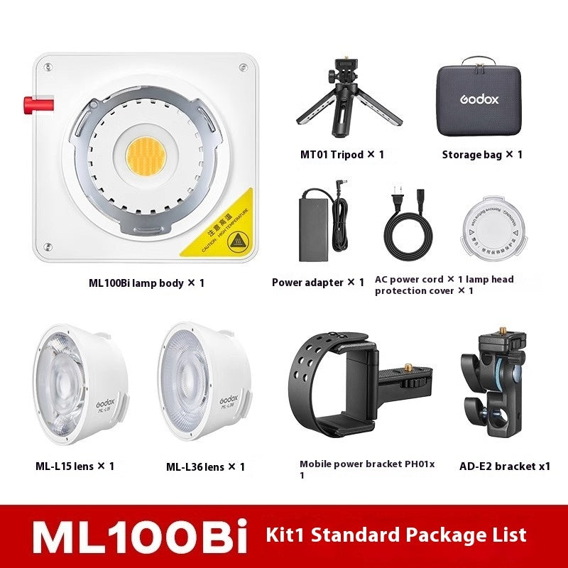 ML100Bi Photography Fill Light High Power King