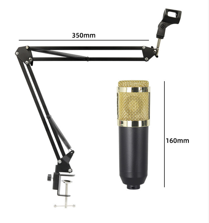 Condenser Microphone V8 Sound Card Mobile Phone