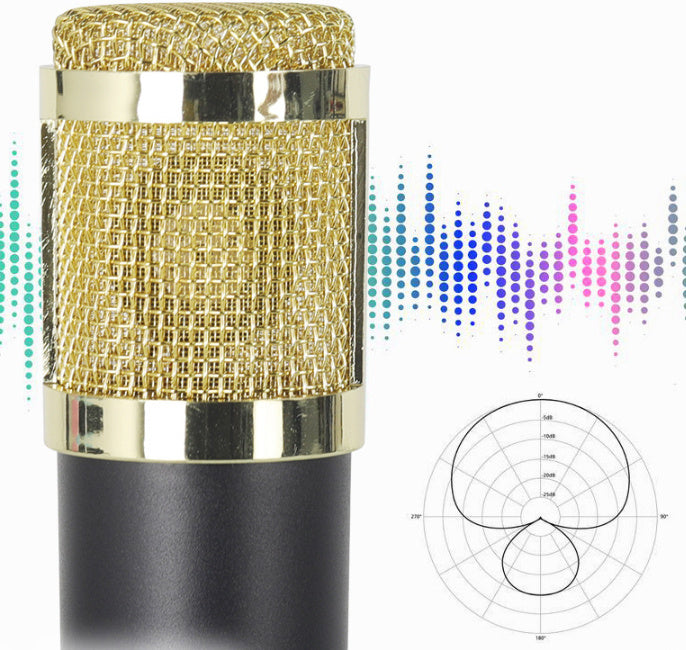 Condenser Microphone V8 Sound Card Mobile Phone